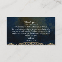 Tarjeta de lugar de Boda de guiones