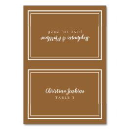 Mesa Tarjeta de lugar personalizada para invitados de b