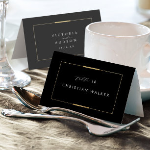Mesa Tarjeta de lugar plegable simple de elegancia enma