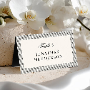 Mesa Tarjeta de nombre de acompañante para boda con din