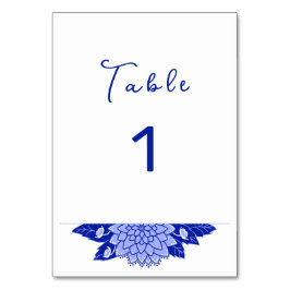 Mesa Tarjeta de número de tabla Boda personalizada Dahl