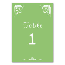 Mesa Tarjeta de número de tabla de Boda personalizado d