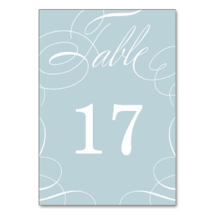 Mesa Tarjeta de número de tabla del Boda de intercambio