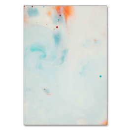 Mesa Tarjeta de número de tabla estadounidense de color