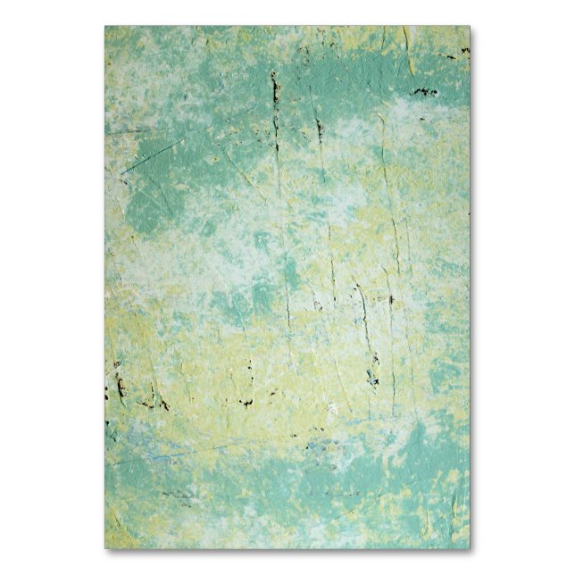 Mesa Tarjeta de número de tabla estadounidense de color (Anverso)