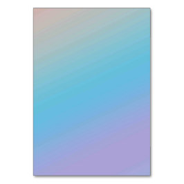 Mesa Tarjeta de número de tabla estadounidense de color