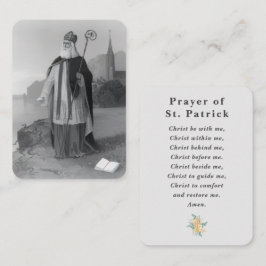 Mesa Tarjeta de oración católica vintage de la oración