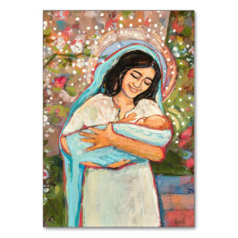 Mesa Tarjeta de oración de Nuestra Señora del Sacrament