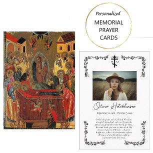 Mesa Tarjeta de Oración Ortodoxa Cristiana Ortodoxa min