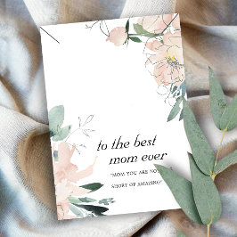 MESA TARJETA DE PANTALLA DE REGALO DE REGALO DE MOM DE 