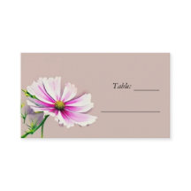 Tarjeta de plaza Boda Floral Floral