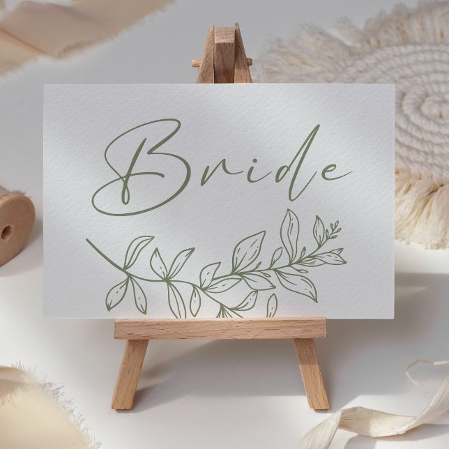 Mesa Tarjeta de plaza reservada para Boda de flores Sag (Subido por el creador)