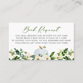 Mesa Tarjeta de solicitud de libro de Baby Shower de ca