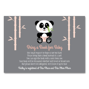 MESA TARJETA DE SOLICITUD DE LIBRO DE BABY SHOWER DE PI