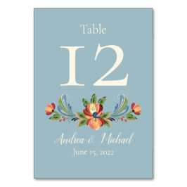 Mesa Tarjeta de tabla boda