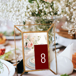 Mesa Tarjeta de tabla Boda de estilo de revista Persona