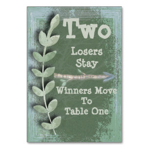Mesa Tarjeta de tabla Boho Arrow Bunco #2