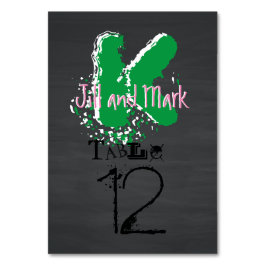 Mesa Tarjeta de tabla de guiones de pizarra de guion de