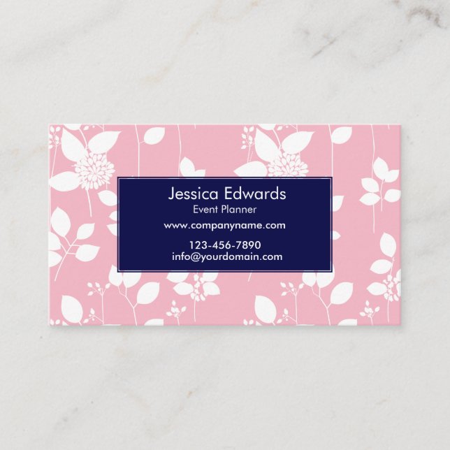 Mesa Tarjeta de visita personalizada de Personalizado f (Anverso)