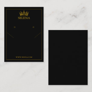 Mesa Tarjeta de visualización del collar de la corona d