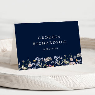 Mesa Tarjeta del lugar de boda del jardín de la Marina 