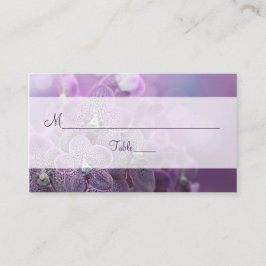 Mesa Tarjeta especial de ocasión para Boda de orquídea