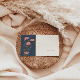 Mesa Tarjeta plana de estilo Art Nouveau vintage