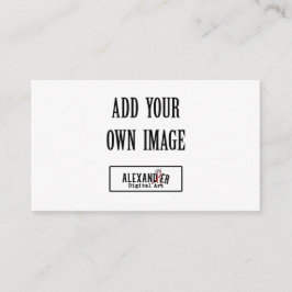 Mesa Tarjeta plana horizontal de 2x3.5" para comida/lug