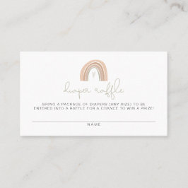 Mesa Tarjeta Raffle de Diapé Arcoiris GITA Pastel