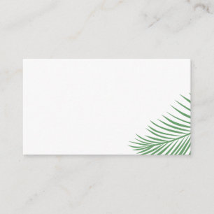 Mesa Tarjeta suave para el lugar de la hoja de palma tr