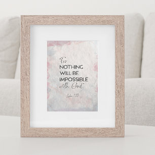 Mesa Tarjeta vertical de la biblia abstracta moderna