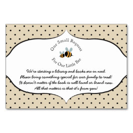 Mesa Tema de abejas - Solicitud de reserva de tarjeta d