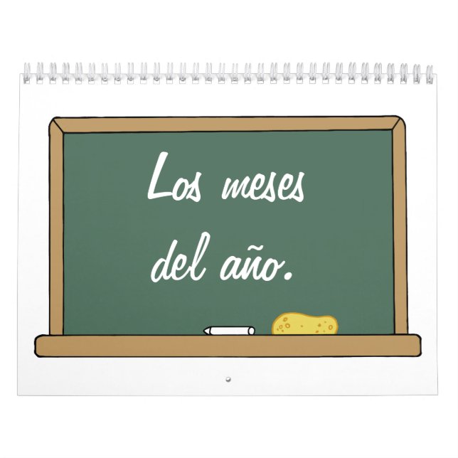 Meses en el calendario español (Tapa)