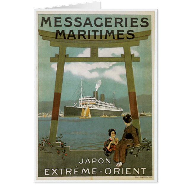 Messegeries "Japon Extreme Orient" Maritimes (Frente)