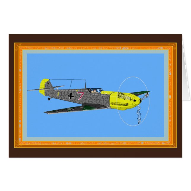 Messerschmitt 109E-7 (Anverso (Horizontal))