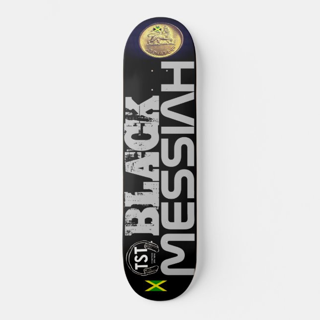 MESSÍAS NEGRO  JMT Skateboard (Anverso)