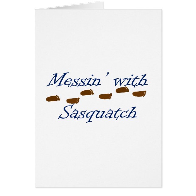 Messin con Sasquatch (Frente)
