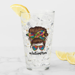 Messy Bun Orgulloso Autismo Mamá