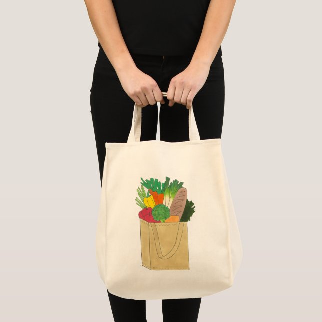 Meta bolsa de alimentos para la compra de verduras (Anverso (producto))