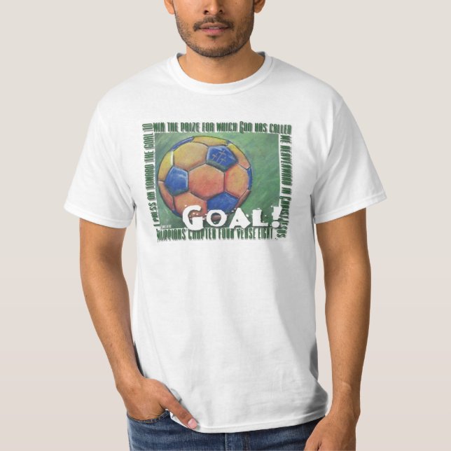 ¡Meta! Camiseta del fútbol (Anverso)