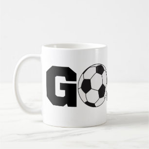 ¡Meta! Taza de café del fútbol