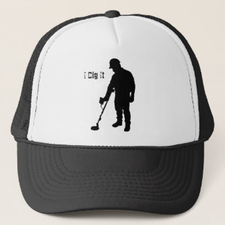 Metal que detecta - lo cavo - el gorra