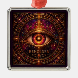 Metálico Adorno cuadrado premium BEHOLDER