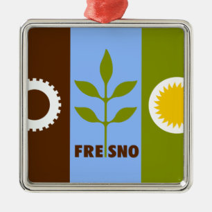 Metálico Adorno de Fresno California