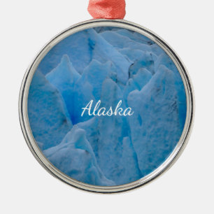 Metálico Adorno de glaciar azul Suvenir