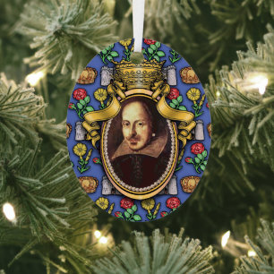 Metálico Adorno de metal de William Shakespeare
