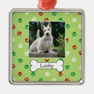 Metálico Adorno de Mini Marco Personalizado para Perro