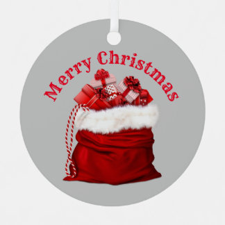 Metálico Adorno de Navidad