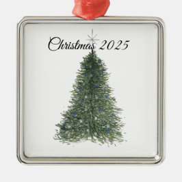 Metálico Adorno de Navidad