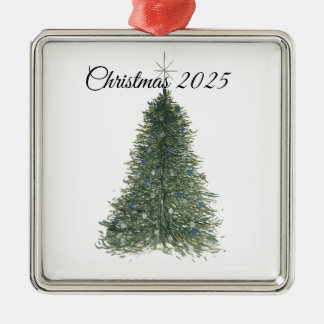 Metálico Adorno de Navidad